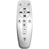  led prigušiva plafonski luster LED/65W/230V 3000-6500K bela + daljinski upravljač | Eponuda.com