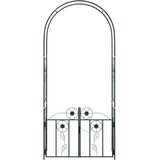  Vrtni lok s ključavnico Črna 102 x 50 x 218 cm, (5000160756) | Shoptok.si