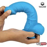 INTOYOU liketrue realistični dvoslojni dildo 20cm, plava | shoptok.hr