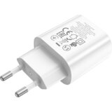 hoco. polnilec adapter N22 Jetta PD 25W Type C - bel | Shoptok.si