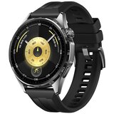 INF združljiv z huawei GT6 geometrijski silikonski pašček za uro (črna sponka) - 22 mm, (5000113938) | Shoptok.si