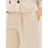 Sinsay Wide leg hlače s remenom, s dodatkom viskoze | shoptok.hr