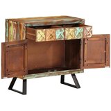  s ladicama Višebojni 70x35x70 cm puno drvo, prerađeno | shoptok.hr