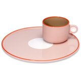 Remember set ružičaste šalice i tanjurića greta, 250 ml Cijene