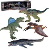  Set velikih figura dinosaura s pokretnim dijelovima, 4 komada | shoptok.hr