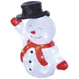Emos led božični snežak s klobukom, 36 cm, zunanji in notranji, hladna bela, časovnik DCFC18 | Shoptok.si