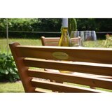 Garden Pleasure Vrtna jedilna garnitura iz masivne akacije v naravni barvi za 2 osebi Ibarra – | Shoptok.si