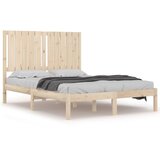  Okvir za krevet od masivnog drva 120 x 190 cm mali bračni | Eponuda.com