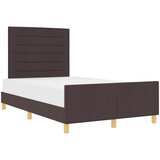  Krevetna konstrukcija Tamno smeđa 120 x 200 cm tkanina | shoptok.hr