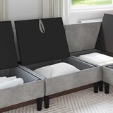 SOFA s pohranom Svjetlosiva Baršun | Eponuda.com