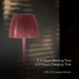  LED prigušiva punjiva stona lampa LED/2,7W/5V 3000-6000K 1800 mAh braon | Eponuda.com