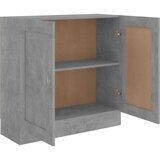 Ormarić za knjige siva boja betona 82 5 x 30 5 x 80 cm iverica | shoptok.hr