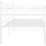  Posteljni okvir bel kovinski 90x200 cm, (20606263) | Shoptok.si