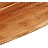 Stolna ploča 90x80x3,8 cm pravokutna bagremovo drvo živi rub | Eponuda.ba