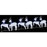  LED irvasi 6 pcs Bijelo 45 x 19 x 65 cm tkanina | shoptok.hr