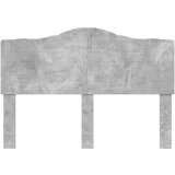  Uzglavlje s uzglavljem Betonski sivi 150 cm Konstruirano drvo | shoptok.hr