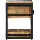  Noćni ormar 2 pcs Smeđa 30 x 30 x 40 cm Čvrsto drvo manga | Eponuda.ba