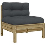  9-dijelni set vrtnih sofa s jastucima od impregnirane borovine | shoptok.hr