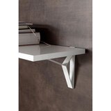 Mömax Stenski Nosilec Florence, Bela, Aluminij | Shoptok.si