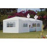 Multi Garden komercijalni vrtni paviljon šator – 3 × 9 m, 8 zidova, bijeli | shoptok.hr