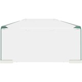 vidaXL Stalak za TV /Monitor Prozirno Staklo 120x30x13 cm | shoptok.hr
