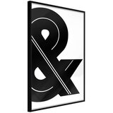  Poster - Ampersand (Black and White) 30x45 Cijene