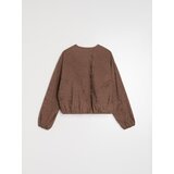 Sinsay Žakard bomber jakna s izvezenim cvijećem | shoptok.hr