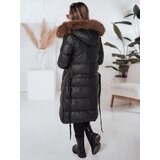 DStreet Kurtka zimowa damska pikowana z futerkiem STYLEBELLA biała TY4610 | shoptok.hr