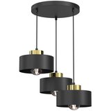  Visilica na sajli MARTI 3xE27/15W/230V crna/zlatna | Eponuda.com