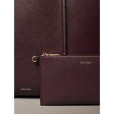 Calvin Klein Shopper torba zlatna / bordo | shoptok.hr