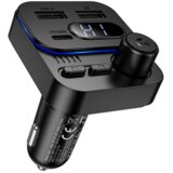 Borofone BC61 Ocean FM Bluetooth oddajnik MP3, 2× USB + USB-C PD 45W, črn Cene