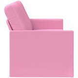 SOFA za 3 osobe Ružičasta 190 x 81 x 82 cm Tkanina Slike