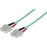 Intellinet 751100 steklena vlakna optična vlakna priključni kabel [1x moški konektor SC - 1x moški konektor SC] 50/125 µ Multimode OM3 3.00 m, (20519441) Cene