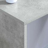  Stol za zid Betonski sivi 80 x 45 x 30 cm Konstruirano drvo | shoptok.hr