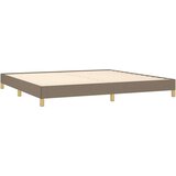  Za krevet smeđesivi 200x200 cm od tkanine | shoptok.hr