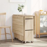  Jedilna miza 2 pcs 140 x 80 x 77 cm Inženirski les Sonoma hrast, (5000269132) | Shoptok.si