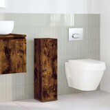 vidaXL Kupaonski ormarić s držačem za role boja hrasta 20,5x22x72 cm | shoptok.hr
