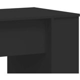  Radni stol crni 140 x 50 x 75 cm od konstruiranog drva | shoptok.hr