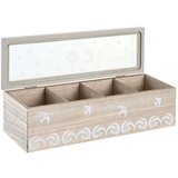  Kutija za Čajeve DKD Home Decor Kristal Plava Bijela Drvo MDF (30 x 9 x 8 cm) (2 kom.) | shoptok.hr