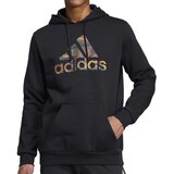 Adidas Muški duks M Camo H, Crna