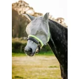 Horseware Ireland Maska proti insektom Amigo Flymask, Silver/Lime - Pony