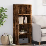  Visoka komoda boja dimljenog hrasta 45x41x124 cm | shoptok.hr