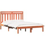  Krevetna konstrukcija Vosak smeđa 205,5 x 165,5 x 100 cm | shoptok.hr