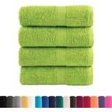Premium ručnici za pranje SOLUND 4 kom. jabukasto zelene 30x30 cm 600 g/m² | shoptok.hr