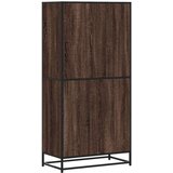 vidaXL Visoka ploča smeđi hrast 68x35x139 cm izrađeno drvo | shoptok.hr