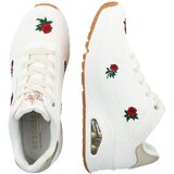 Skechers Nizke superge 'UNO - CHAMPAGNE & ROSES' zlata / temno zelena / temno rdeča / bela | Shoptok.si