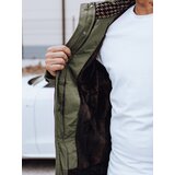 DStreet Kurtka męska przejściowa z kapturem zielona | shoptok.hr