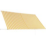  Tenda na uvlačenje 300 x 150 cm žuto-bijela | shoptok.hr
