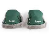 Zopa zimske rukavice za kolica Fluffy - Lake green | shoptok.hr