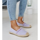 Gemre Purple espadrilles with rhinestones Abia Cijene
